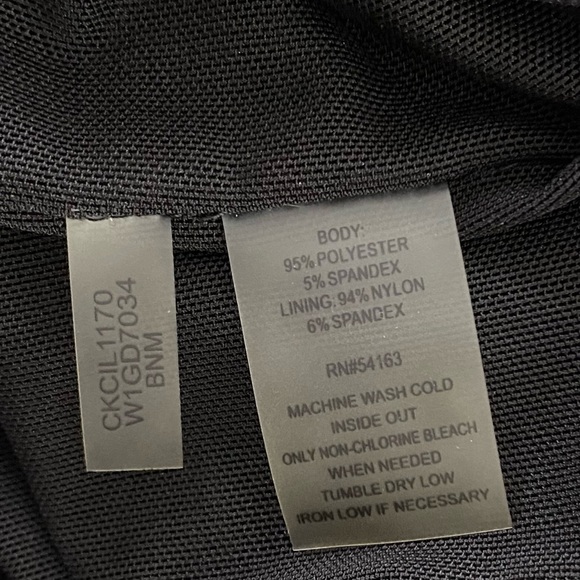 CALVIN KLEIN LONG TUNIC DRESS PLUS SIZE - Picture 5 of 5